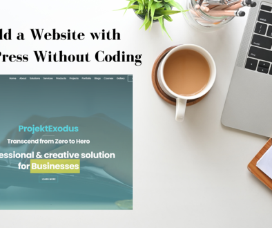 Build a Website with WordPress Without Coding