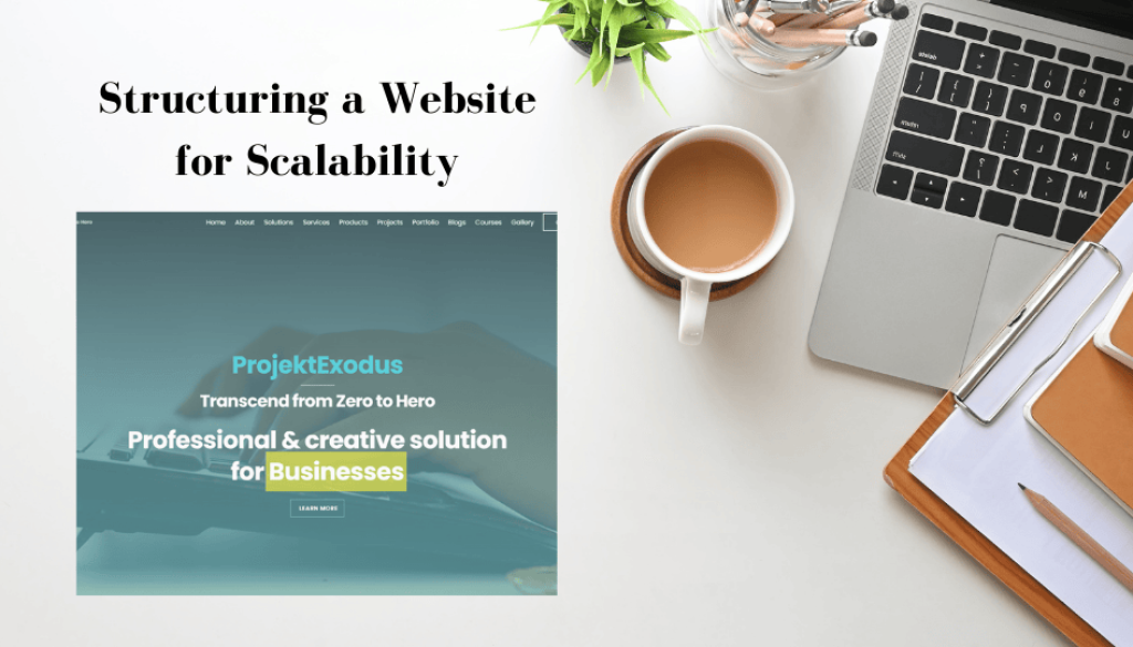 Structuring a Website for Scalability