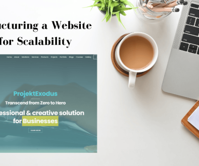 Structuring a Website for Scalability